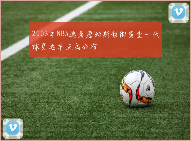 2003年NBA选秀詹姆斯领衔黄金一代球员名单正式公布